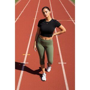 Lululemon Align Crop 23" Leggings Athletic Plus Size 18